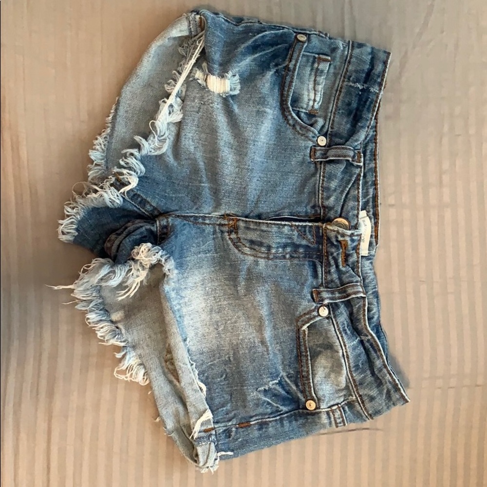 Jean shorts